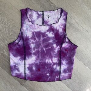 Pacsun Hand Dyed Crop tank top size S